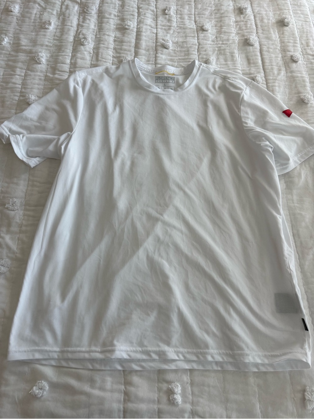 Florence Marine X performance t-shirt in white